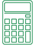 Icon of a calculator